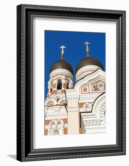 Russian Orthodox Alexander Nevsky Cathedral in Toompea, Old Town, Tallinn, Estonia, Baltic States-Nico Tondini-Framed Photographic Print