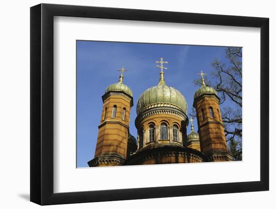 Russian Orthodox Chapel, Built 1860 to 1862 for Grand Duchess Maria Palovna, in Weimar-Stuart Forster-Framed Photographic Print