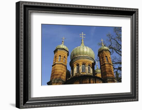 Russian Orthodox Chapel, Built 1860 to 1862 for Grand Duchess Maria Palovna, in Weimar-Stuart Forster-Framed Photographic Print