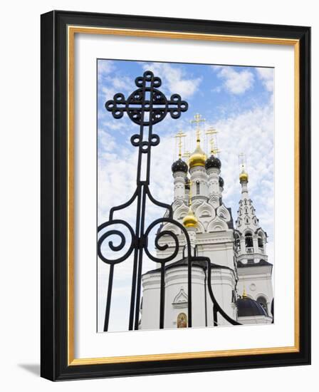 Russian Orthodox Church in Bagrationovsk, Kaliningrad, Russia-Gavin Hellier-Framed Photographic Print