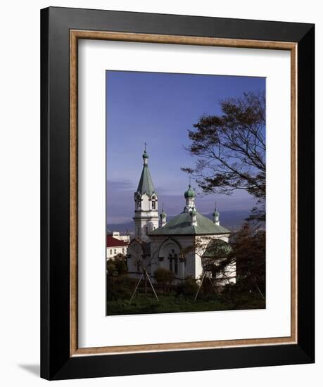 Russian Orthodox Church, Motomachi Neighborhood, Hakodate, Hokkaido, Japan-null-Framed Giclee Print