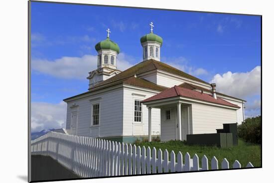 Russian Orthodox Church, Unalaska Island, Aleutian Islands, Alaska, USA, North America-Richard Cummins-Mounted Photographic Print