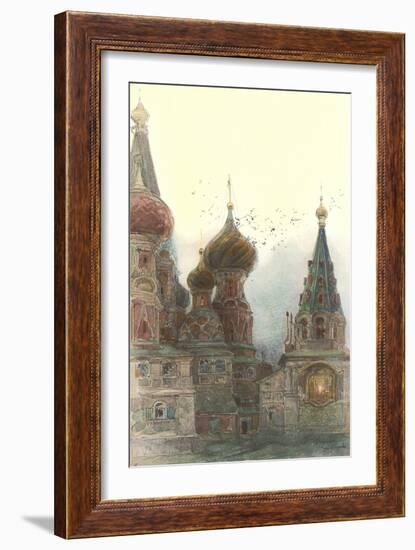 Russian Orthodox Churches-null-Framed Art Print