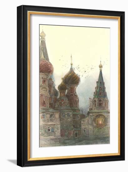 Russian Orthodox Churches-null-Framed Art Print