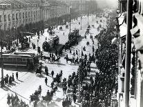 Demonstration in St Petersburg Against the Lena Massacre in Siberia, April 1912-Russian Photographer-Photographic Print