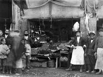 Market Stall in St Petersburg, c.1900-Russian Photographer-Photographic Print