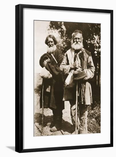 Russian Pilgrims, C.1910-null-Framed Photographic Print