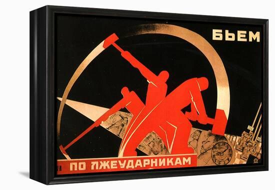 Russian Poster, c.1931-null-Framed Premier Image Canvas