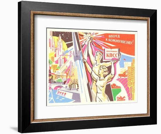 Russian Program-null-Framed Premium Giclee Print