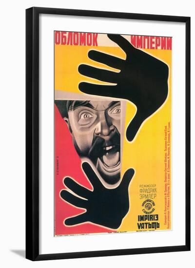 Russian Propaganda Film Poster-null-Framed Art Print