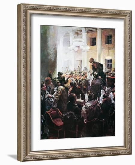 Russian Revolution, 1917-null-Framed Giclee Print