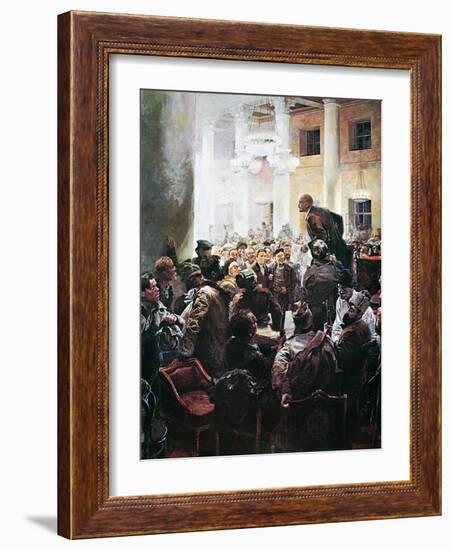 Russian Revolution, 1917-null-Framed Giclee Print