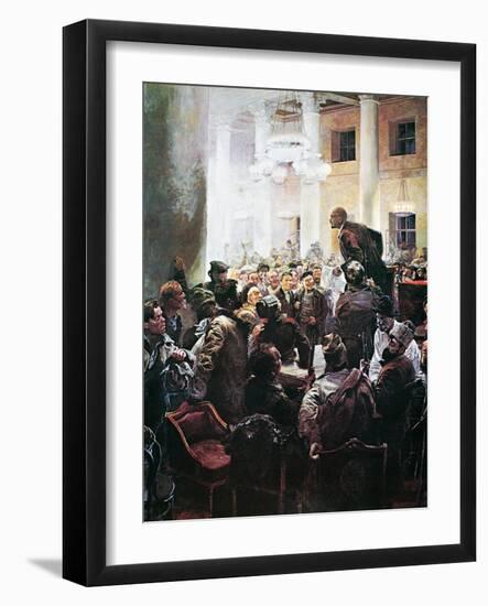 Russian Revolution, 1917-null-Framed Giclee Print