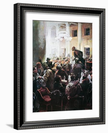 Russian Revolution, 1917-null-Framed Giclee Print