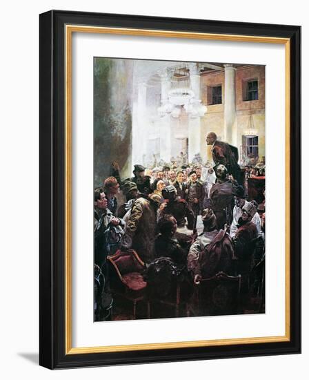 Russian Revolution, 1917-null-Framed Giclee Print