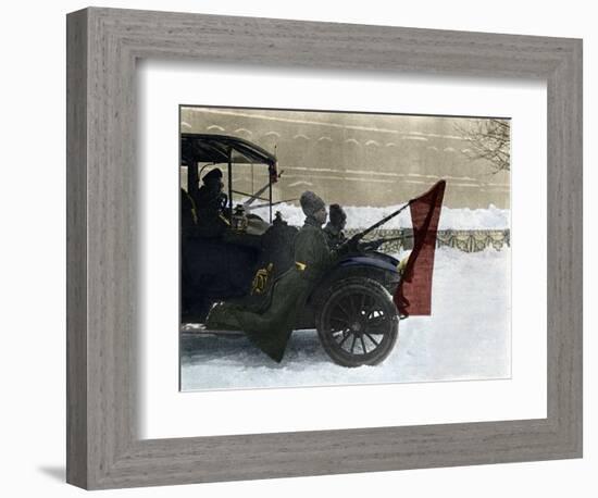 Russian Revolution (Russian Revolution, 1917.): Days in Petrograd, Soldiers of the Red Army Circula-Anonymous Anonymous-Framed Giclee Print