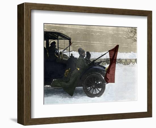 Russian Revolution (Russian Revolution, 1917.): Days in Petrograd, Soldiers of the Red Army Circula-Anonymous Anonymous-Framed Giclee Print