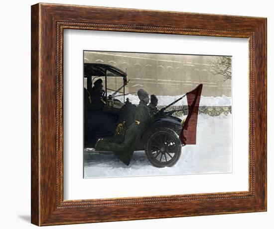 Russian Revolution (Russian Revolution, 1917.): Days in Petrograd, Soldiers of the Red Army Circula-Anonymous Anonymous-Framed Giclee Print