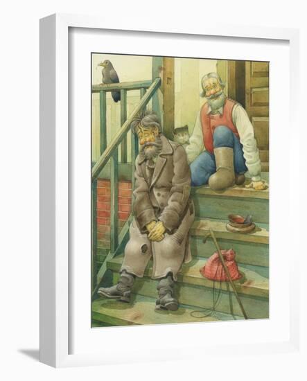 Russian Scene 08, 1994-Kestutis Kasparavicius-Framed Giclee Print