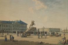 The Statue of Peter the Great in St. Petersburg-Russian School-Giclee Print