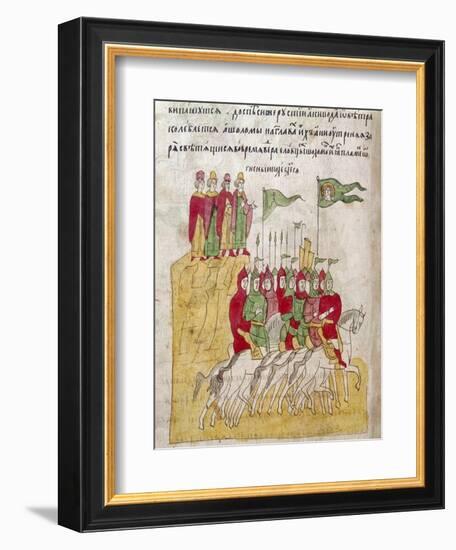 Russian Troops, 1380-null-Framed Giclee Print