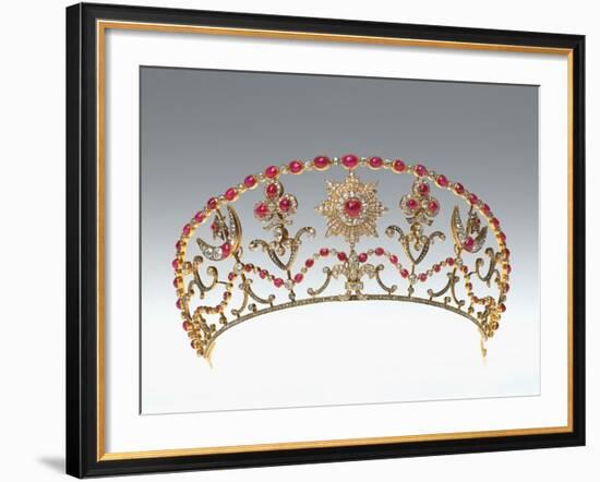 Russian Tsarist Diadem-null-Framed Photographic Print