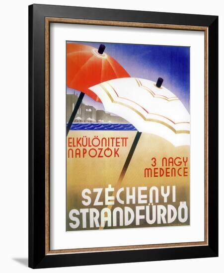 Russian Umbrellas-Vintage Apple Collection-Framed Giclee Print