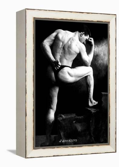 Russian Wrestler-null-Framed Stretched Canvas