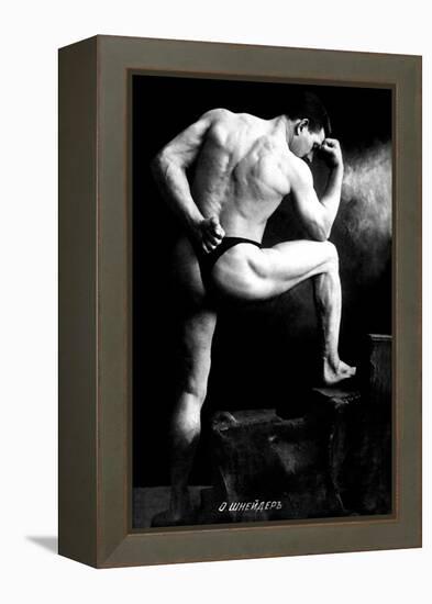 Russian Wrestler-null-Framed Stretched Canvas