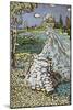 Russische Schoene in Landschaft, Um 1904-Wassily Kandinsky-Mounted Giclee Print