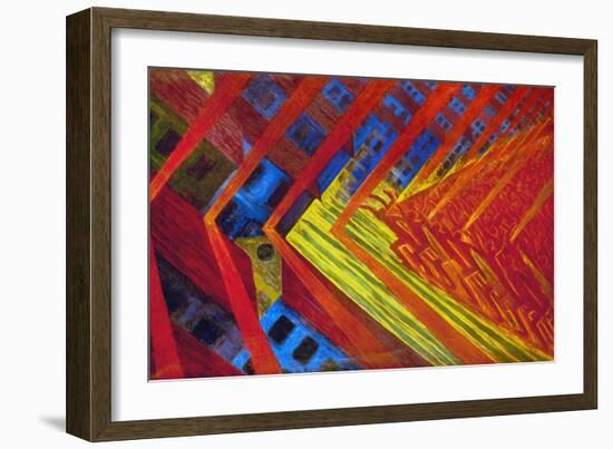 Russolo: Revolution, 1911-Luigi Russolo-Framed Giclee Print