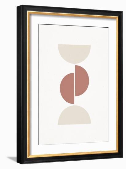 Rust and Sand - Geo-Unknown Uplusmestudio-Framed Giclee Print