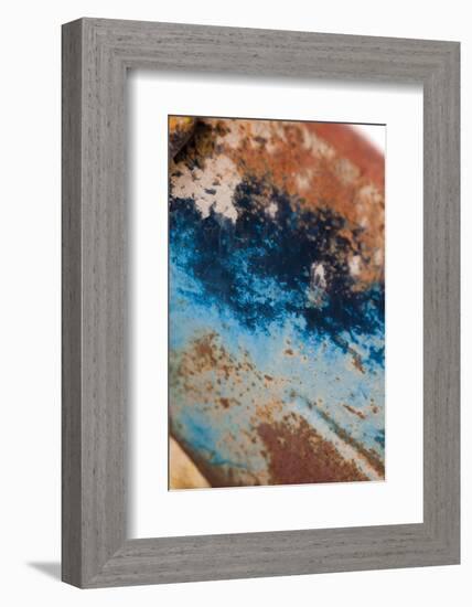 Rust, Blues 1-Erin Berzel-Framed Photographic Print