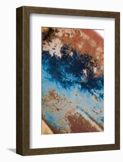 Rust, Blues 1-Erin Berzel-Framed Photographic Print