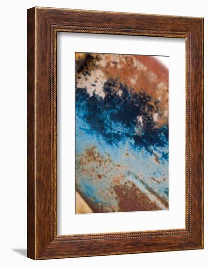 Rust, Blues 1-Erin Berzel-Framed Photographic Print