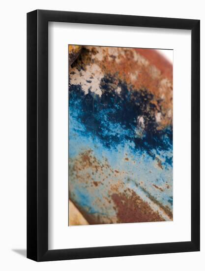 Rust, Blues 1-Erin Berzel-Framed Photographic Print