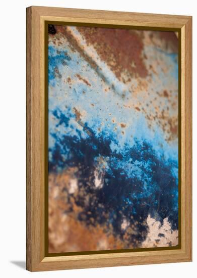 Rust, Blues 2-Erin Berzel-Framed Premier Image Canvas