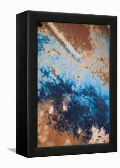 Rust, Blues 2-Erin Berzel-Framed Premier Image Canvas