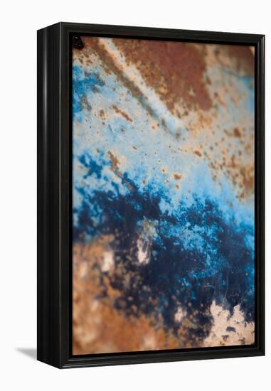 Rust, Blues 2-Erin Berzel-Framed Premier Image Canvas