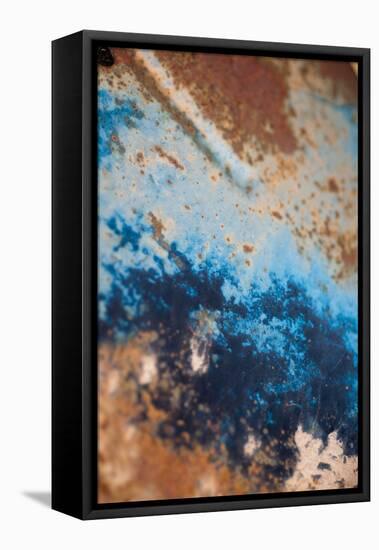 Rust, Blues 2-Erin Berzel-Framed Premier Image Canvas