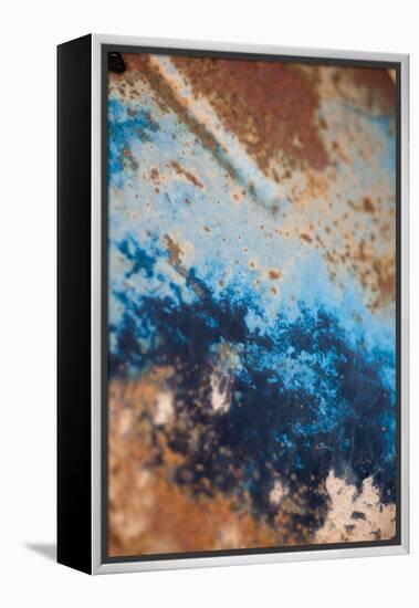 Rust, Blues 2-Erin Berzel-Framed Premier Image Canvas