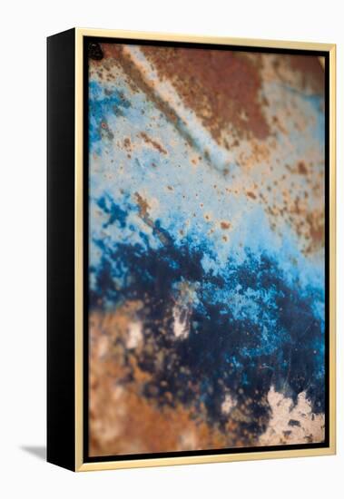 Rust, Blues 2-Erin Berzel-Framed Premier Image Canvas