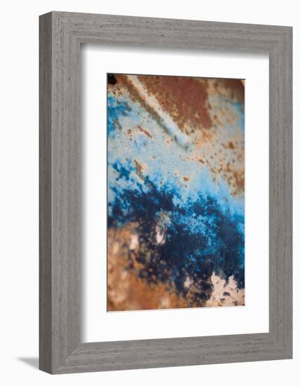 Rust, Blues 2-Erin Berzel-Framed Photographic Print