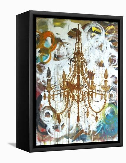 Rust Chandelier-Kent Youngstrom-Framed Stretched Canvas