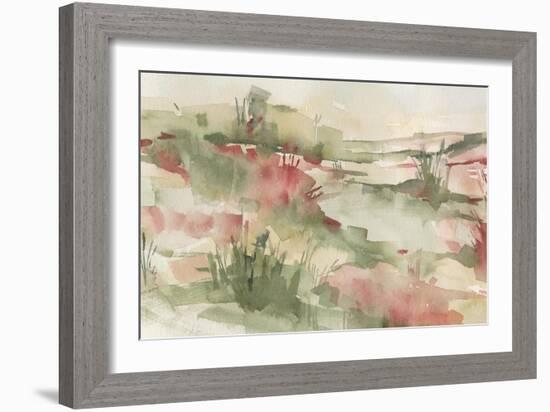 Rust Grasslands I-Emma Caroline-Framed Art Print