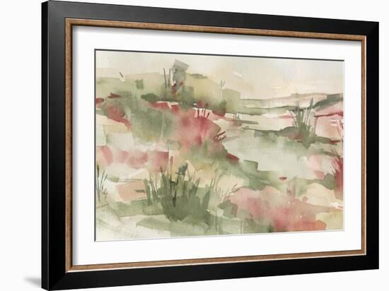 Rust Grasslands I-Emma Caroline-Framed Art Print