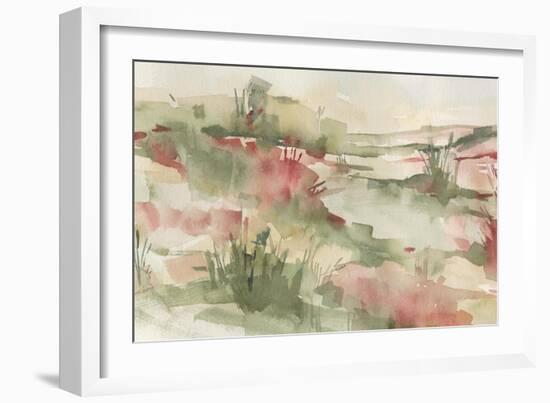 Rust Grasslands I-Emma Caroline-Framed Art Print