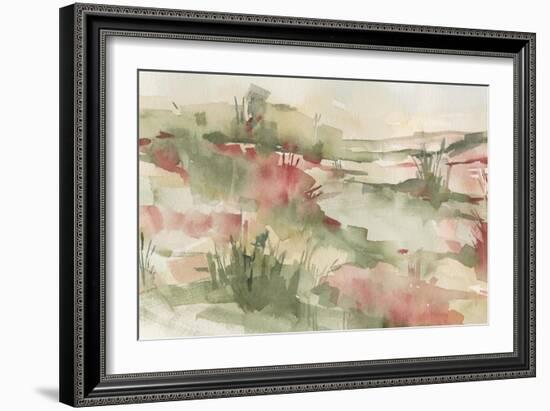 Rust Grasslands I-Emma Caroline-Framed Art Print