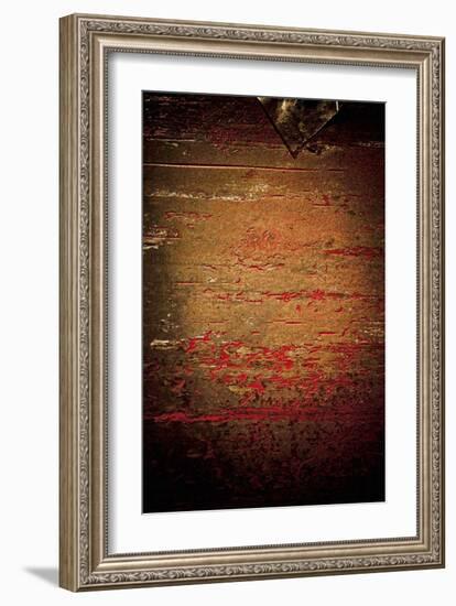 Rust in Red and Green II-Jean-François Dupuis-Framed Art Print