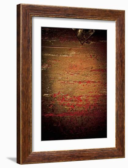 Rust in Red and Green II-Jean-François Dupuis-Framed Art Print